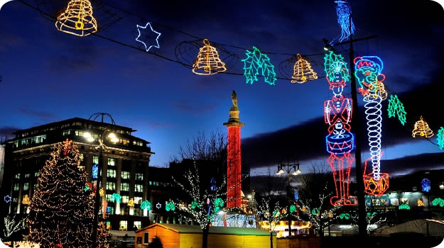 Glasgow George Square Christmas Lights Switch On 2019