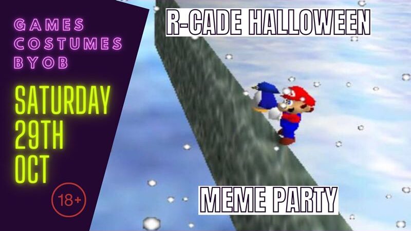 R-CADE Halloween Meme Party