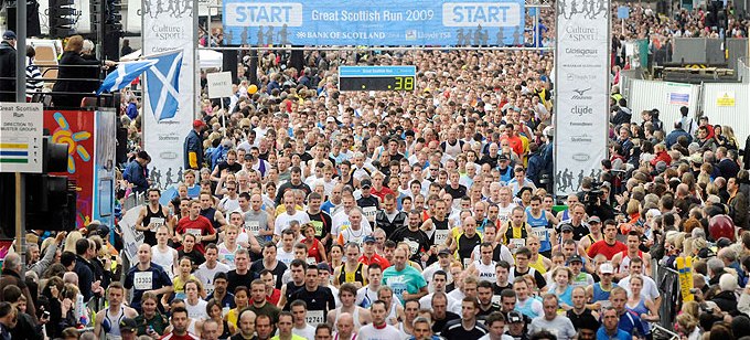 The Great Scottish Run 2016
